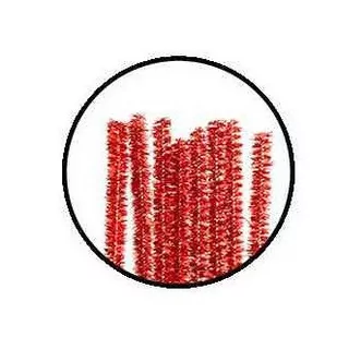 Druciki Pluszowe D03 Czerwone Aliga - Dekoratorstwo - miniaturka - grafika 1
