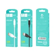 Kable USB - Kabel Usb Micro Denmen Czarny 1M D01V-B - miniaturka - grafika 1