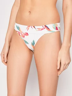 Stroje kąpielowe - Roxy Dół od bikini Lahaina Bay Moderate Separate ERJX403886 Biały - grafika 1