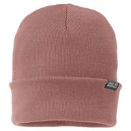 Czapki damskie - Czapka zimowa JACK WOLFSKIN RIB HAT 1903891-3068 – Różowy - miniaturka - grafika 1