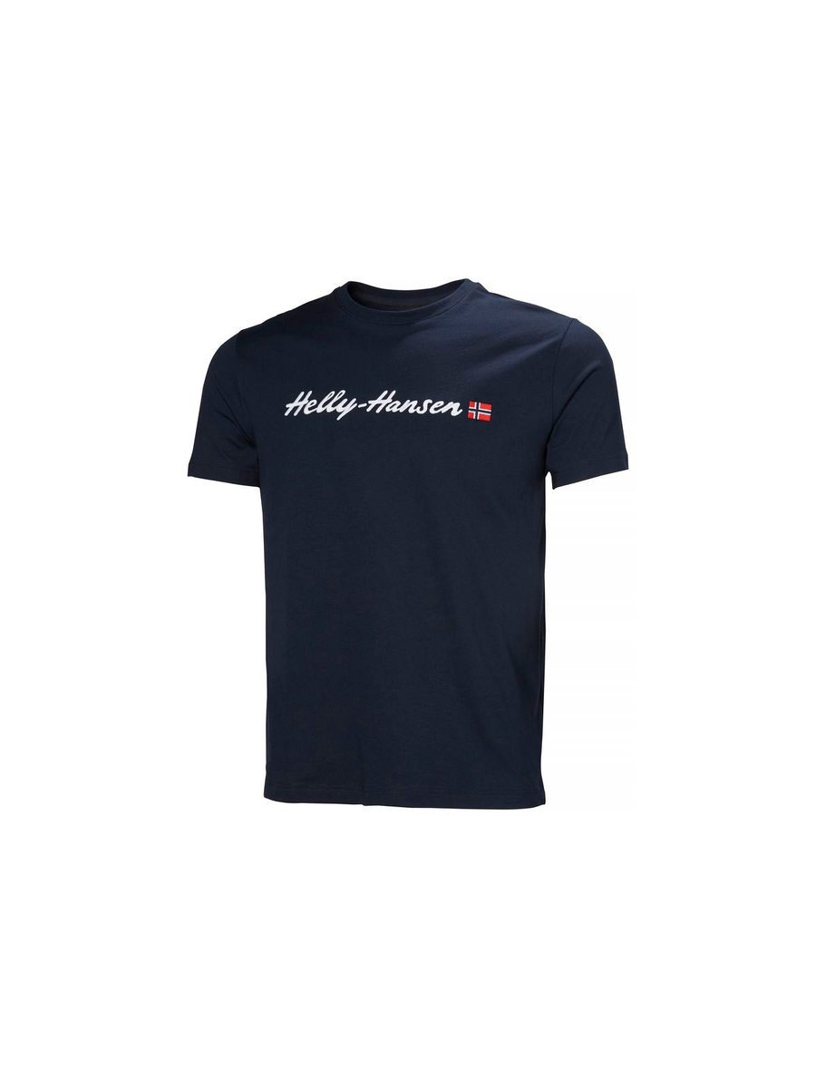 Koszulka HELLY HANSEN CORE GRAPHIC T 2.0 granatowy M