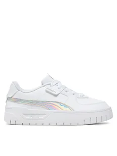 Puma Sneakersy Cali Dream Iridescent Jr 396624-01 Biały - Buty dla dziewczynek - miniaturka - grafika 1