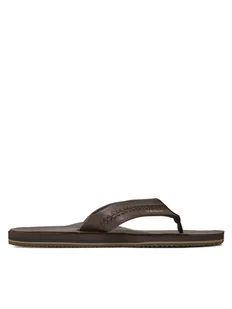 Quiksilver Japonki AQYL101302 Brązowy - Klapki i japonki męskie - miniaturka - grafika 1
