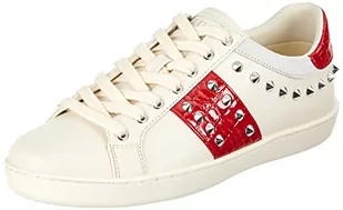 GUESS Damskie trampki Raelin2, Whire, 2 UK, Whire, 35 EU - Trampki damskie - miniaturka - grafika 1