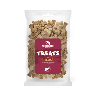 Recosnack Insect Przysmaki z Owadami 200 g - Przysmaki dla psów Recosnack Insect Przysmaki z Owadami 200 g - Przysmaki dla psów - miniaturka - grafika 1