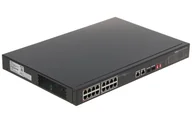 Akcesoria do monitoringu - Switch POE PFS3218-16ET-135 16-PORTOWY DAHUA 16 kamer = 135W - miniaturka - grafika 1