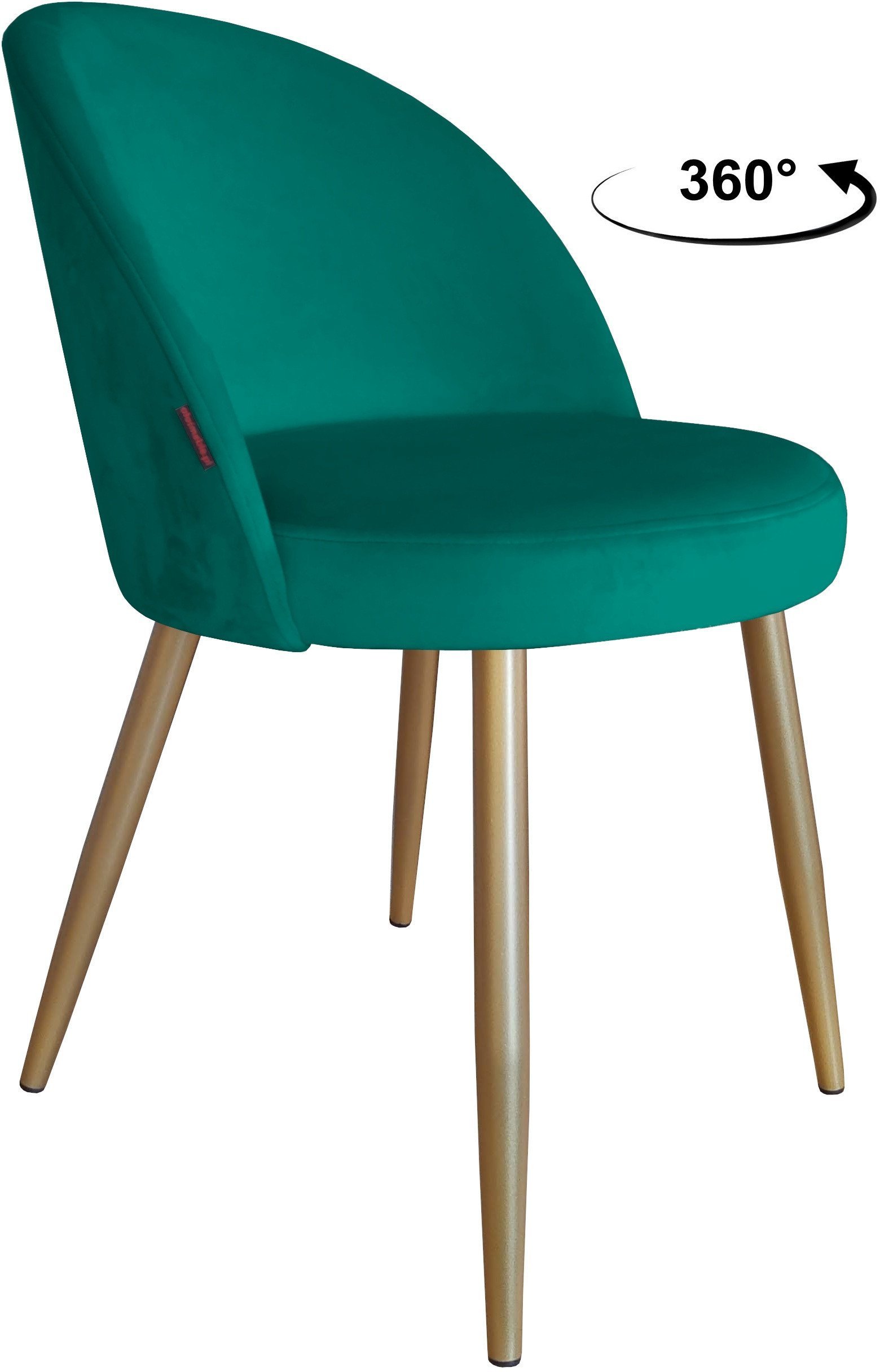 Krzesło obrotowe Trix podstawa złota MG20