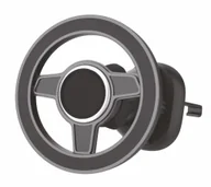 Uchwyty samochodowe do telefonów - Uchwyt samochodowy magnetyczny 2W1 ART AX-04 nawiew+deska PHONE/MP4/GPS komp.z MagSafe - miniaturka - grafika 1