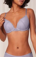Biustonosze - Triumph biustonosz push-up jasnofioletowy Bright Spotlight 10217444, Kolor jasnofioletowy, Rozmiar 75C, Triumph - Intymna - miniaturka - grafika 1