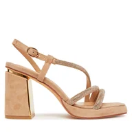 Sandały damskie - Sandały Alma En Pena V250790 Beżowy - miniaturka - grafika 1