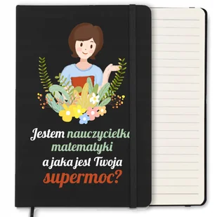 NOTES 120 STR PREZENT DLA NAUCZYCIELKI MATEMATYKI DZIEŃ NAUCZYCIELA WZORY - Notesy i bloczki - miniaturka - grafika 1