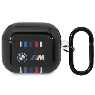 Etui BMW BMA322SWTK do AirPods 3 gen cover czarny/black Multiple Colored Lines - Akcesoria do słuchawek - miniaturka - grafika 1