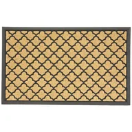 Wycieraczki - Wycieraczka Bali Maroccan 75 x 45 cm brązowa Inspire - miniaturka - grafika 1