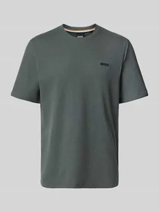 T-shirt o kroju regular fit z mieszanki bawełny - Koszulki męskie - miniaturka - grafika 1