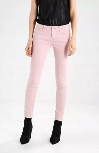 Ltb Jeansy Damskie Rurki Różowe Proste 29 1Bga