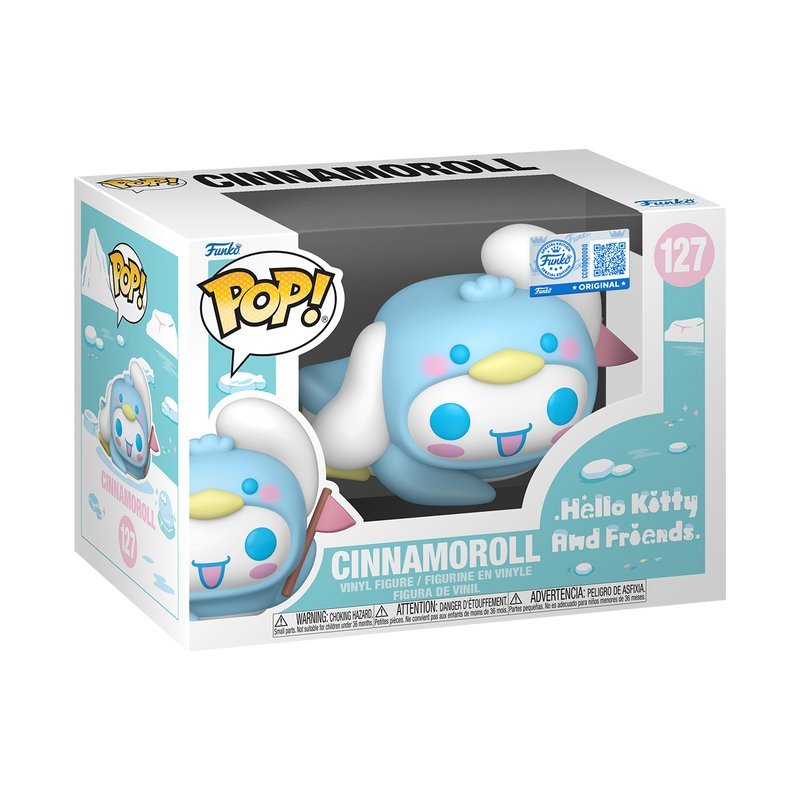 Funko, Funko POP! Exclusive, ANIME, Figurka Kolekcjonerska, Hello Kitty, Cinnamoroll Winter