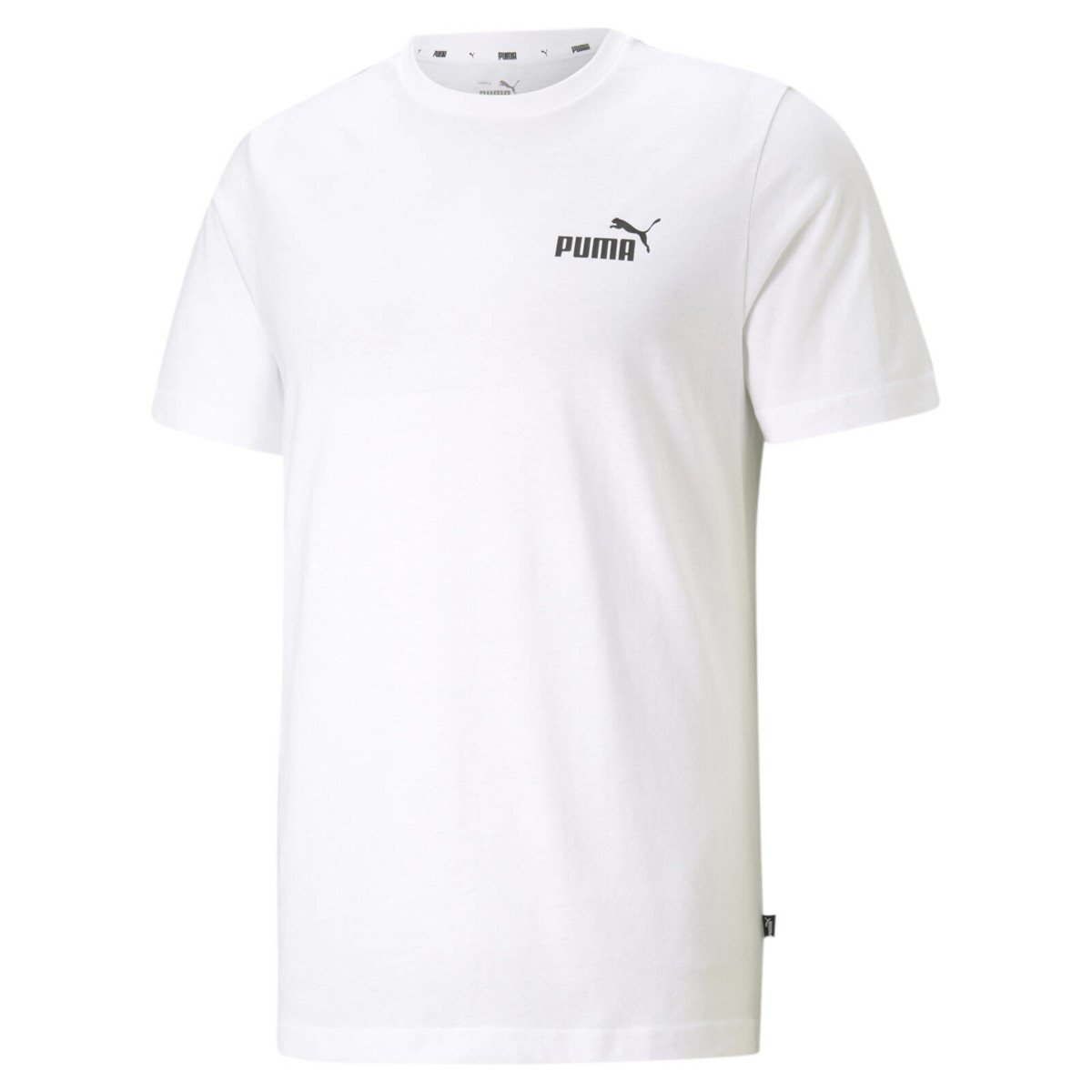 Koszulka męska Puma 58666802 ESS SMALL LOGO Biała