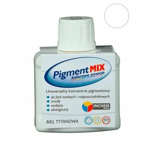 Pigment MIX 80 ml biel tytanowa - Farby wewnętrzne - miniaturka - grafika 1