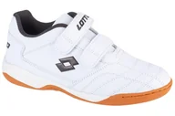 Piłka nożna - Lotto Pacer K 2600110K-1011, dla chłopca, buty halowe - halówki, Biały - miniaturka - grafika 1