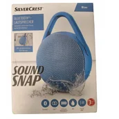 Głośniki przenośne - SilverCrest Sound Snap Niebieski - miniaturka - grafika 1
