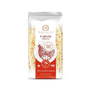 Bartolini Makaron 6 jajeczny 250g krajanka gruba - Makaron - miniaturka - grafika 1