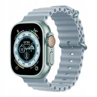 Akcesoria do smartwatchy - PASEK do Zegarka APPLE WATCH 3D FALE 38 /40 /41mm BŁĘKITNY - miniaturka - grafika 1