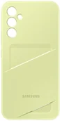 Etui i futerały do telefonów - Etui z klapką Samsung Card Slot Cover do Galaxy A34 5G Lime (8806094920451) - miniaturka - grafika 1