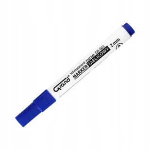 MARKER SUCHOŚCIERALNY GRAND GR-003 OKRĄGŁY NIEBIESKI - Markery do tablic - miniaturka - grafika 1