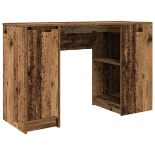 vidaXL Biurko Stare drewno 120x42x76 cm Drewno klejone - Biurka - miniaturka - grafika 1