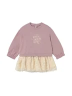 Sukienki i spódniczki dla dziewczynek - Mayoral Sukienka dzianinowa 2912 Różowy Regular Fit - miniaturka - grafika 1