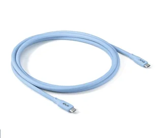 Club 3D Club3D Lifestyle USB-C Kabel  PD 240W,20Gbps  2m blau  St/St retail - Kable USB - miniaturka - grafika 1