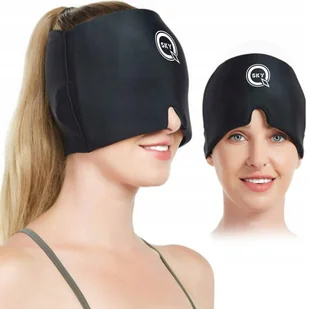 Czapka Kompres Żelowy Łagodzący Ból Głowy Na Migrene Maska Okład + Woreczek - Masażery Czapka Kompres Żelowy Łagodzący Ból Głowy Na Migrene Maska Okład + Woreczek - Masażery - miniaturka - grafika 1