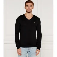 Swetry męskie - POLO RALPH LAUREN Wełniany sweter | Slim Fit - miniaturka - grafika 1