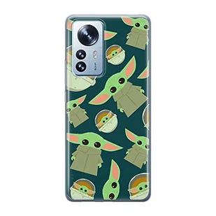 ERT GROUP etui na telefon Xiaomi 12 PRO, case oryginalny i oficjalnie licencjonowany przez Star Wars, wzór Baby Yoda 006, optymalnie dopasowane, plecki z TPU - Etui i futerały do telefonów - miniaturka - grafika 1