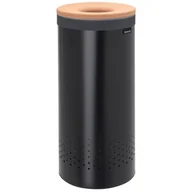 Kosze na bieliznę - Brabantia Kosz na bieliznę 120008 35L Czarny - miniaturka - grafika 1