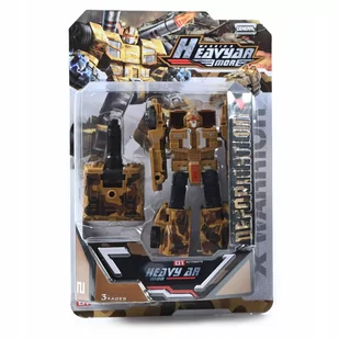 ROBOT WOJSKOWY 2W1 TRANSFORMUJE RÓŻNE KOLORY - Figurki dla dzieci - miniaturka - grafika 1