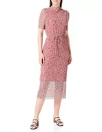 Sukienki - s.Oliver BLACK LABEL Sukienka damska długa, fioletowa/różowa, 46, liliowy/różowy, 46 - miniaturka - grafika 1