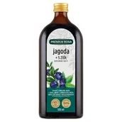 Soki i napoje niegazowane - Premium Rosa Jagoda + 5 ziół. Vaccinium Myrtillus. Produkt past... - miniaturka - grafika 1