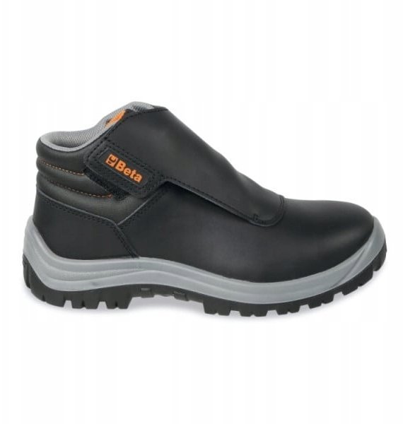 TRZEWIKI BEZPIECZNE SKÓRZANE BASIC, WODOODPORNE Z OSŁONĄ, 42