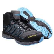 Obuwie robocze - Goodyear GYBT1594 męskie obuwie ochronne bez metalu, wodoodporne, lekkie, z elastyczną podeszwą, 10 UK, czarno-niebieskie, 1 - miniaturka - grafika 1