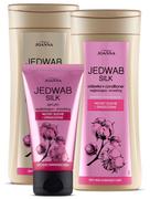 Zestawy kosmetyków damskich - Joanna Jedwab, wygładzający zestaw do włosów, odżywka + szampon + serum - miniaturka - grafika 1