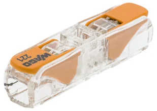Złącze automatyczne szybkozłączka przelotowa 2x0,2-4 mm 10 szt. WAGO - Kostki, złączki, wtyczki - miniaturka - grafika 1