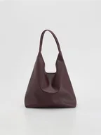 Torebki damskie - Reserved - Torebka hobo - mahoniowy - miniaturka - grafika 1