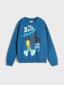 Swetry dla chłopców - Sinsay - Bluza THE SIMPSONS - niebieski - miniaturka - grafika 1