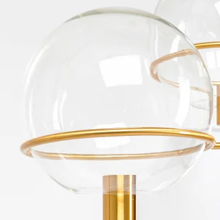 KARE Lantern żyrandol Ø 68cm 4-pkt. złoty - Lampy sufitowe - miniaturka - grafika 3