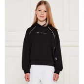 Bluzy dla dziewczynek - EA7 Bluza | Loose fit - miniaturka - grafika 1