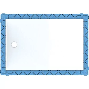 Geberit 154.279.11.1 Panel do natrysk$594w bezbrodzikowych Setaplano 90x180 - Przyciski spłukujące - miniaturka - grafika 1