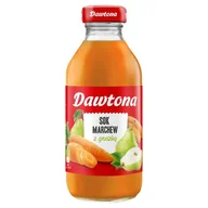Soki i napoje niegazowane - Dawtona Sok marchew z gruszką 300 ml - miniaturka - grafika 1