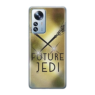 Etui Gwiezdne Wojny 009 Star Wars Nadruk pełny Złoty Producent: Xiaomi, Model: 12 / 12X - Etui i futerały do telefonów - miniaturka - grafika 1