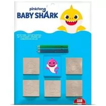 Baby Shark - pieczątki 5szt - Multiprint - Zabawki kreatywne - miniaturka - grafika 1